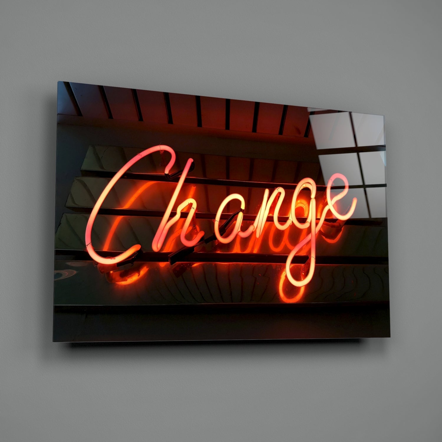 Change Glass Wall Art