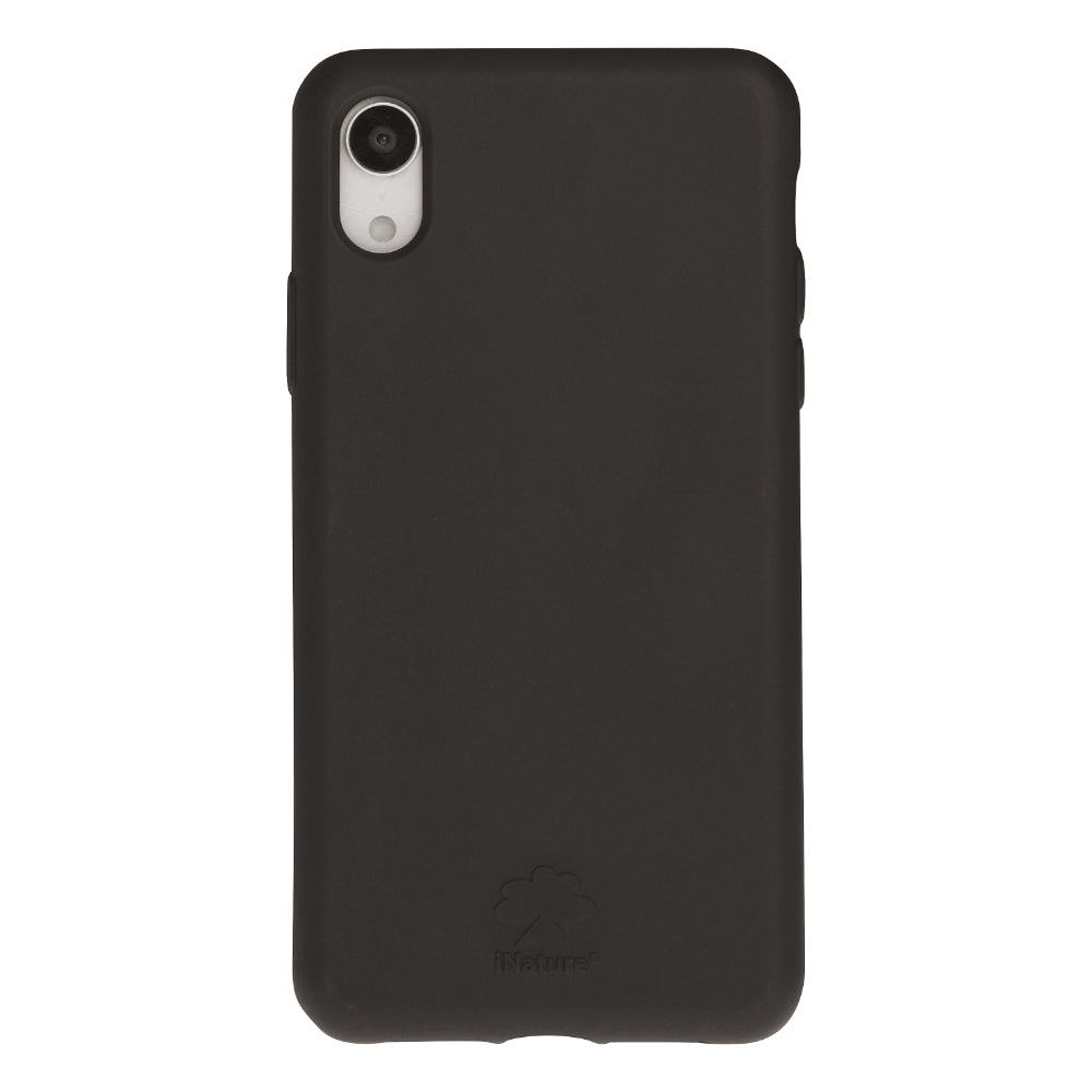 Custodia iNature iPhone XR - Nero Vulcano