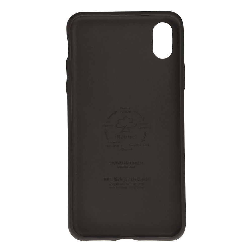 Custodia iNature iPhone XR - Nero Vulcano