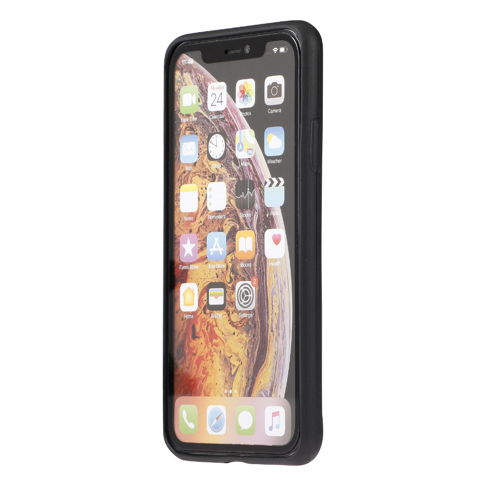 Custodia iNature iPhone XR - Nero Vulcano
