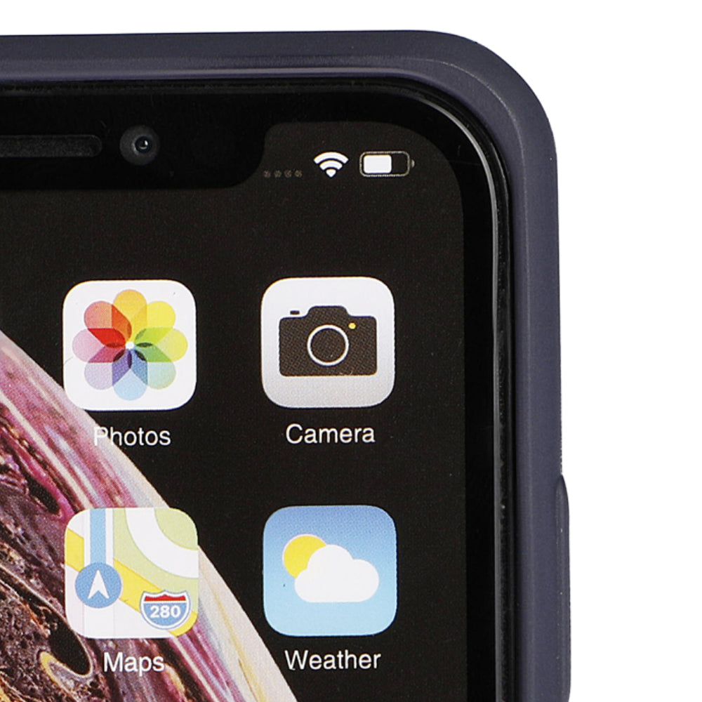 Custodia iNature iPhone XS Max - Blu Oceano