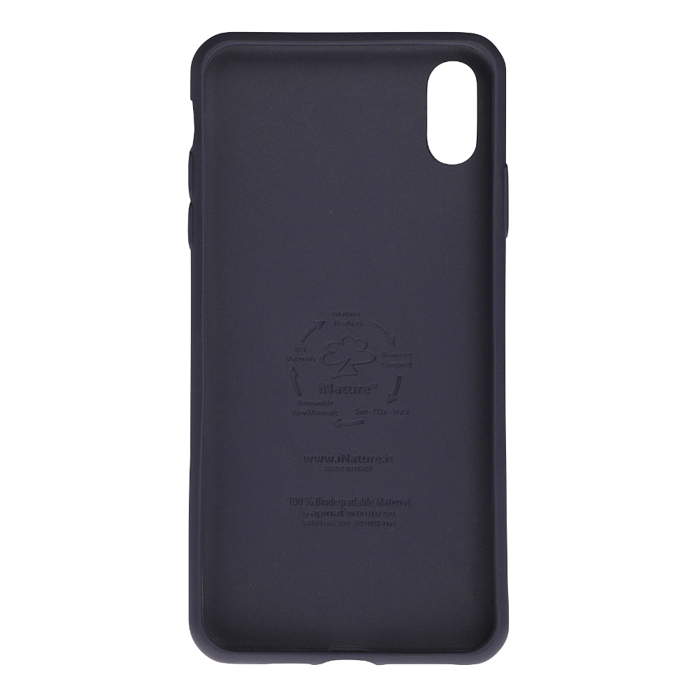 Custodia iNature iPhone XS Max - Blu Oceano