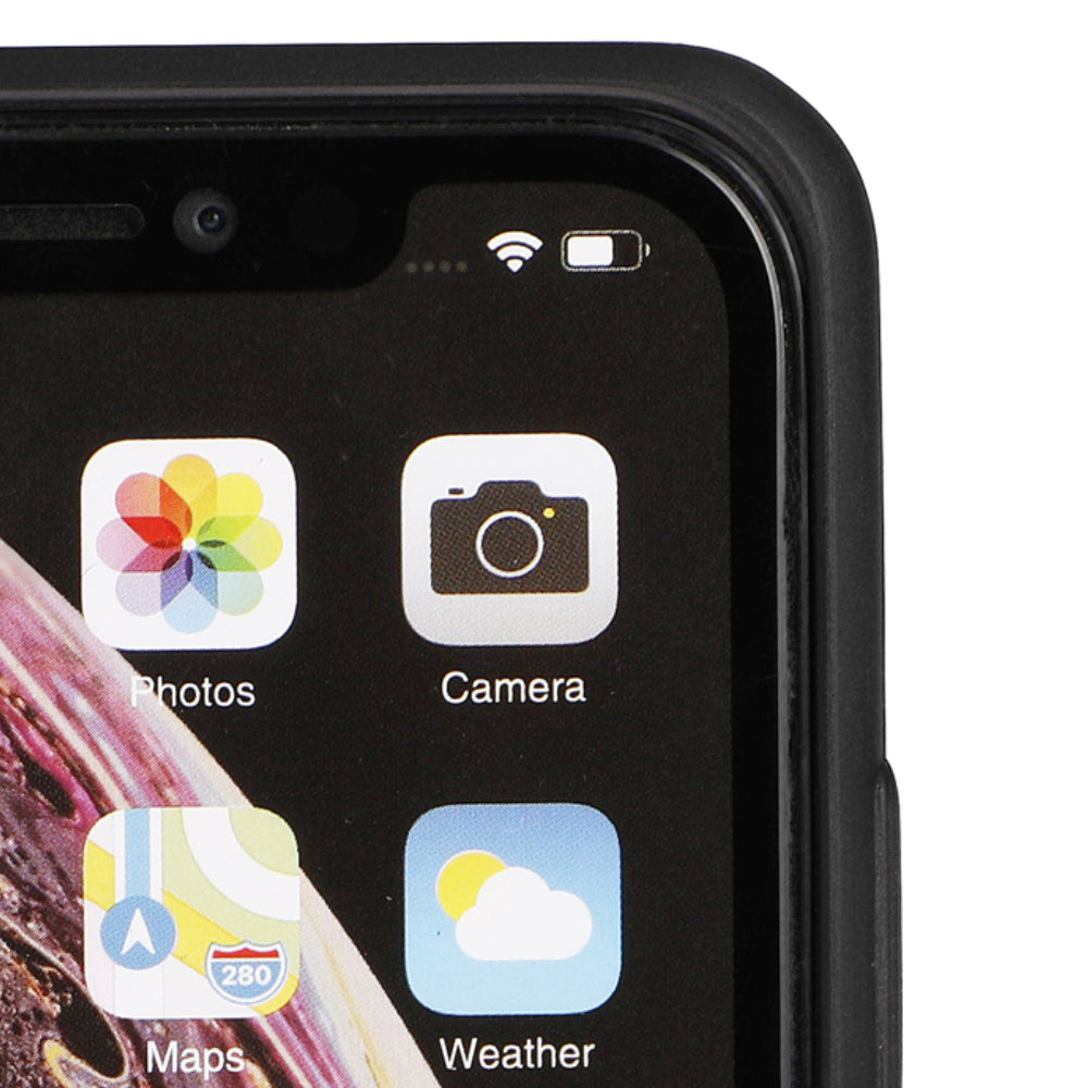 Custodia iNature iPhone XR - Nero Vulcano